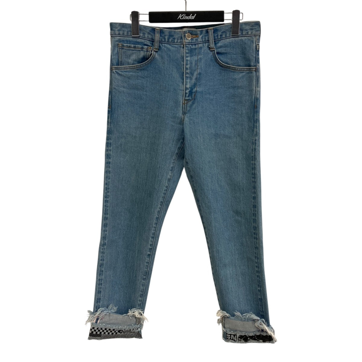 facetasm big&slim denim 5 ファセッタズム FACETASM - SUPER BIG DENIM PANTS (INDIGO) | chord online store