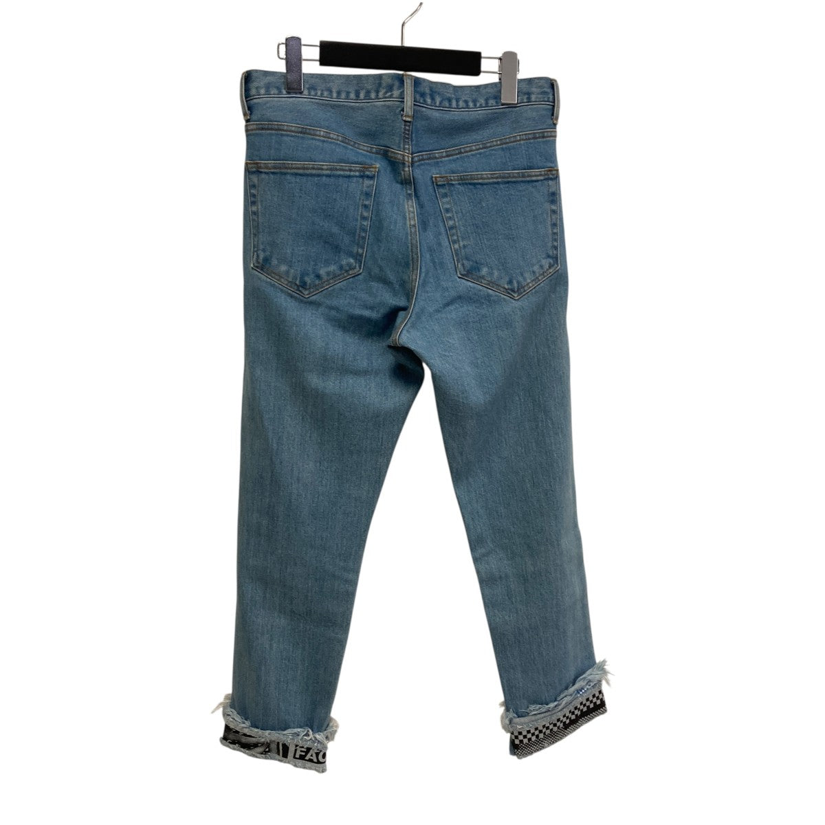 FACETASM FACETASM CROPPED PRINT DENIM PANTSデニムパンツCSW-PT-M03 古着・中古-2枚目のアイテム画像