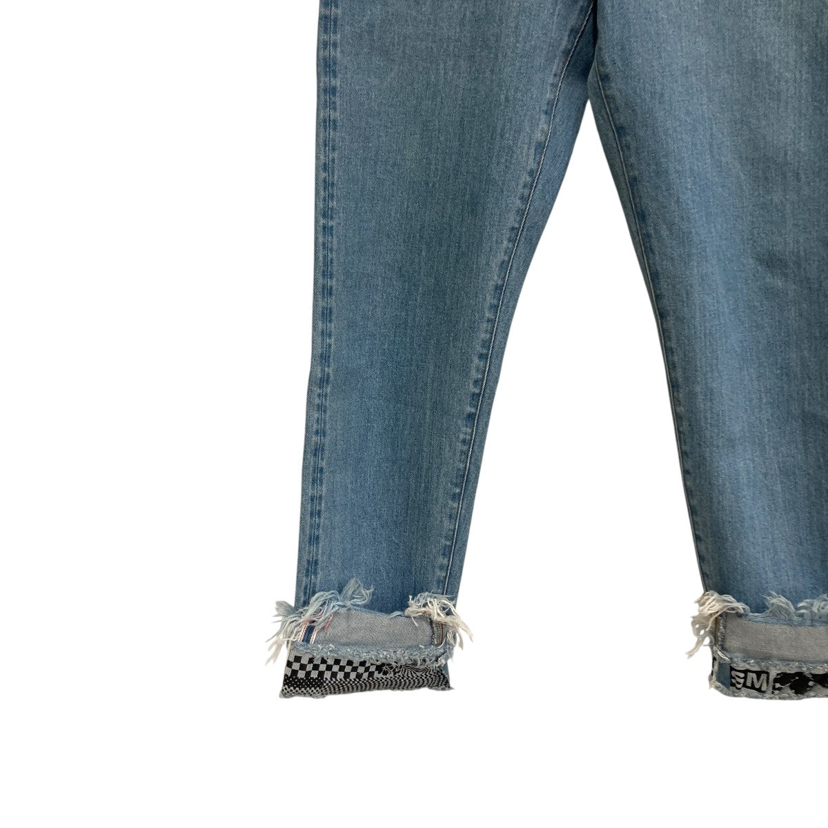 FACETASM FACETASM CROPPED PRINT DENIM PANTSデニムパンツCSW-PT-M03 古着・中古-4枚目のアイテム画像