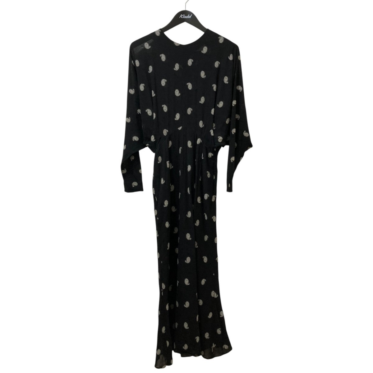 mame kurogouchi Paisley Jacquard Classic DressペイズリージャカードワンピースMM21PF-DR708 古着・中古-1枚目のアイテム画像