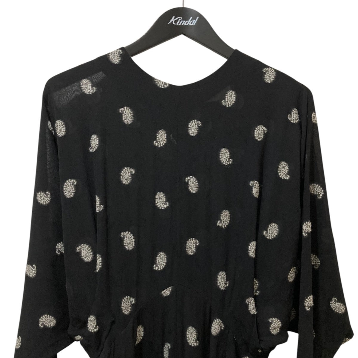 mame kurogouchi Paisley Jacquard Classic DressペイズリージャカードワンピースMM21PF-DR708 古着・中古-3枚目のアイテム画像