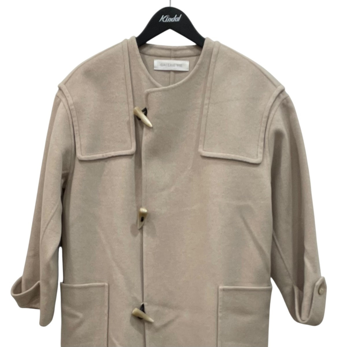 ウールダブルフェイス ロングコート23-08-24-08002