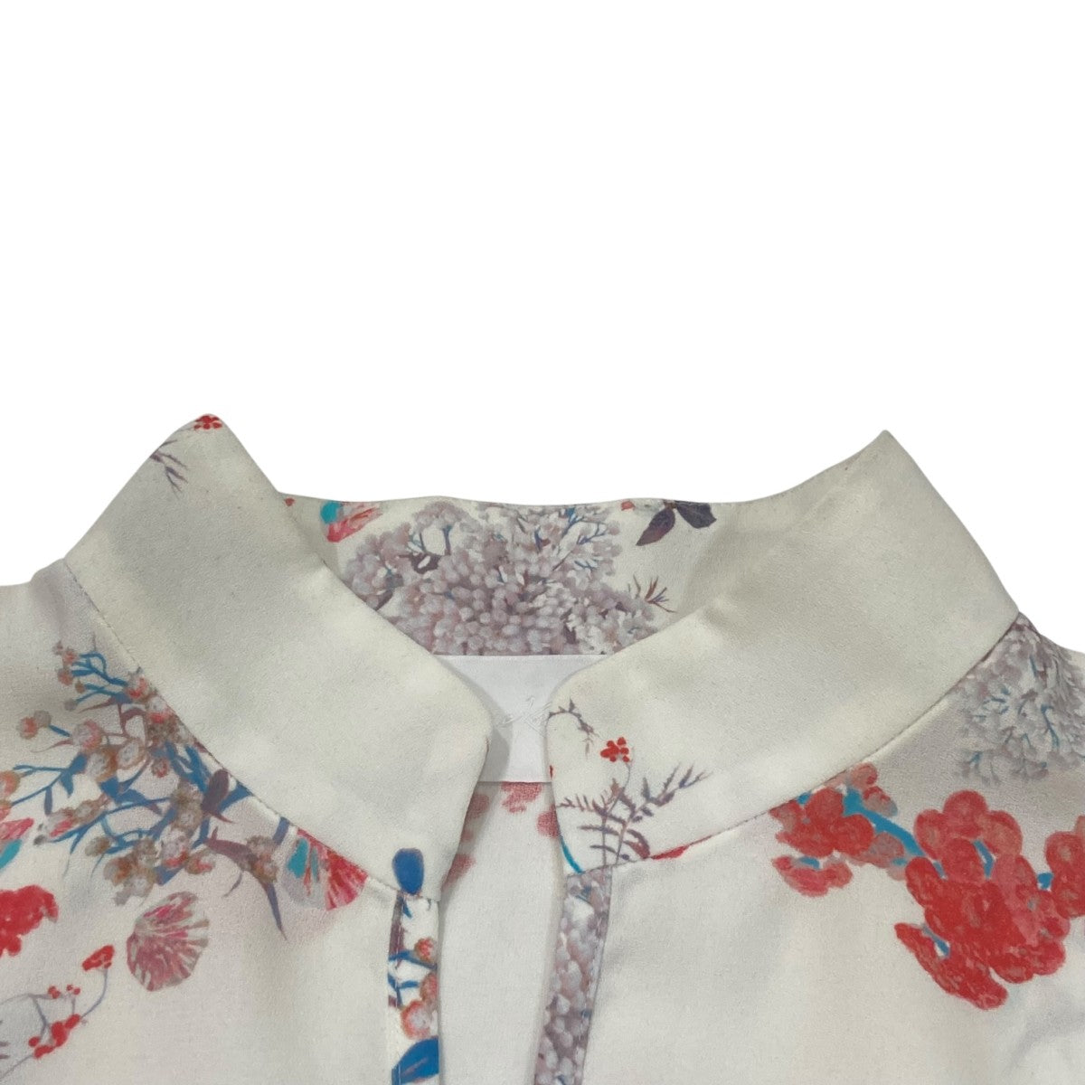 mame kurogouchi 花柄シルク半袖ブラウス 1 mame kurogouchi(マメクロゴウチ) 花柄半袖ブラウスMM20PS-SH702
