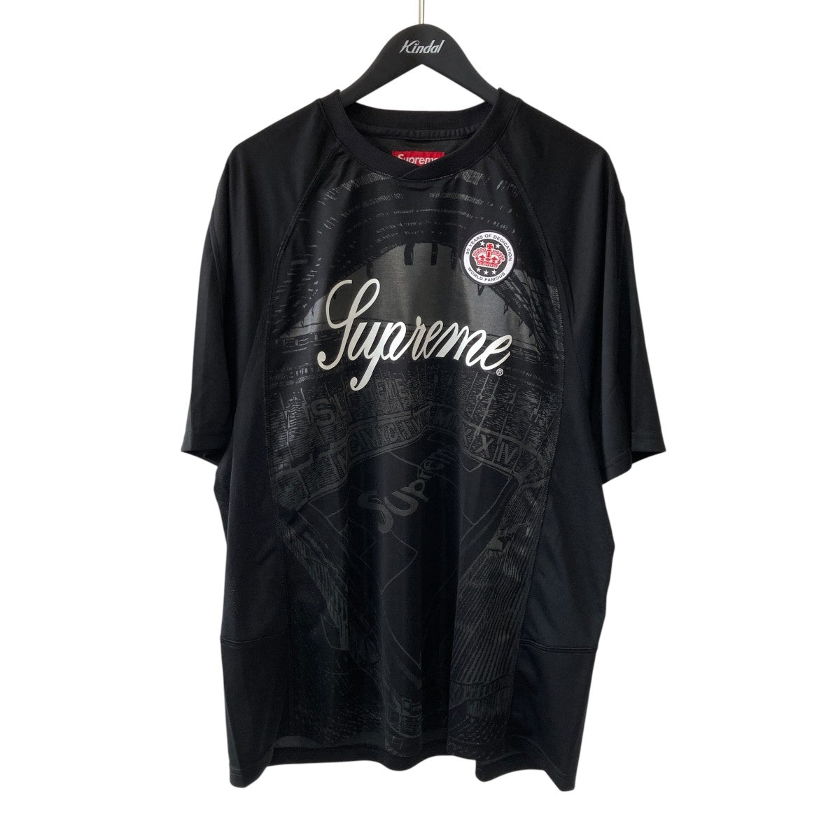 ウェア Supreme Jacquard Soccer Jersey Blue Supreme Jacquard Soccer Jersey in Blue | Lyst