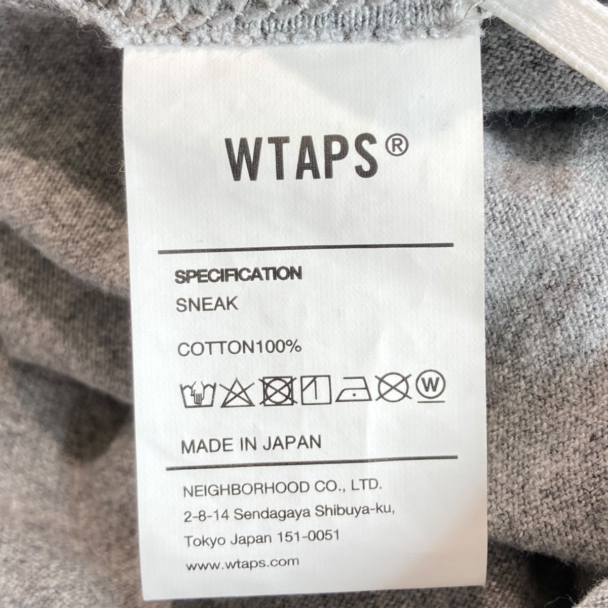 WTAPS(ダブルタップス) 24AW40PCT UPARMORED L S TEE長袖Tシャツ