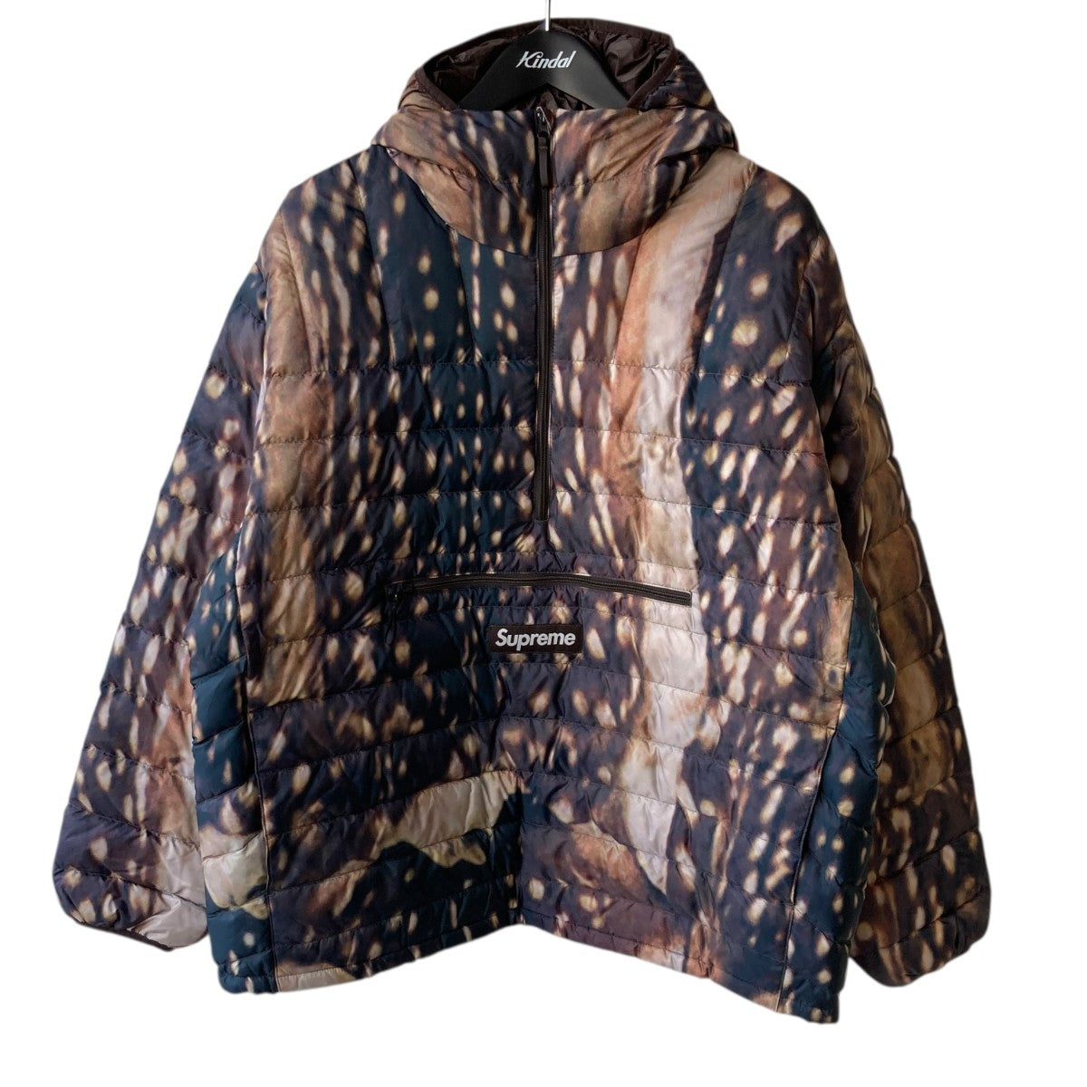 Supreme 23AWMICRO DOWN HALF ZIPダウンジャケット 古着・中古-1枚目のアイテム画像