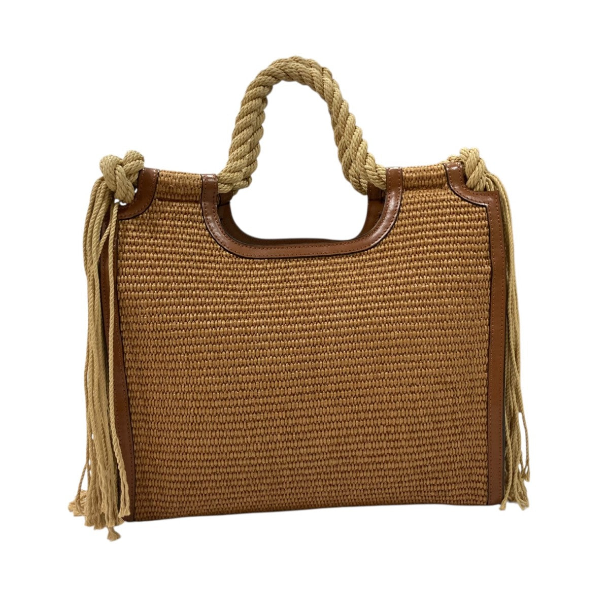 MARNI バーラップ ホリゾンタルショッピングバッグ ロープハンドル マルニ MARNI マルニ バーラップ ホリゾンタル ショッピングバッグ
