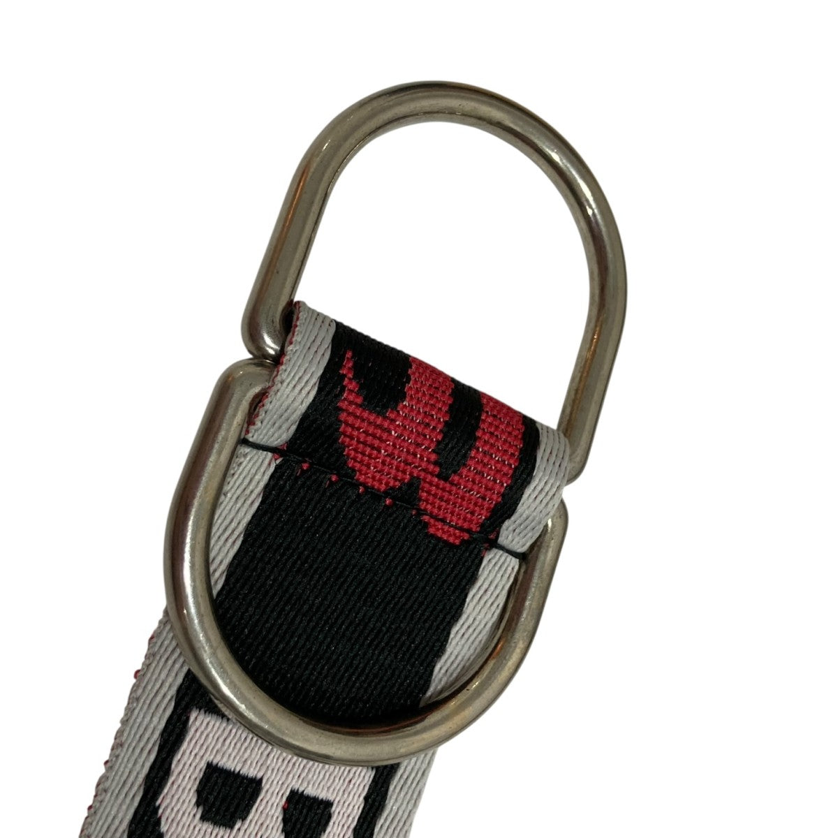 BALENCIAGA(バレンシアガ) D Ring ベルト ブラック×レッド｜【公式