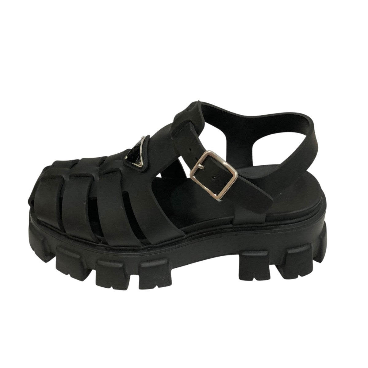 お買い得！！★PRADA / プラダ ★モノリスラバーサンダル 2X3083 お買い得！！☆PRADA / プラダ ☆モノリスラバーサンダル 2X3083