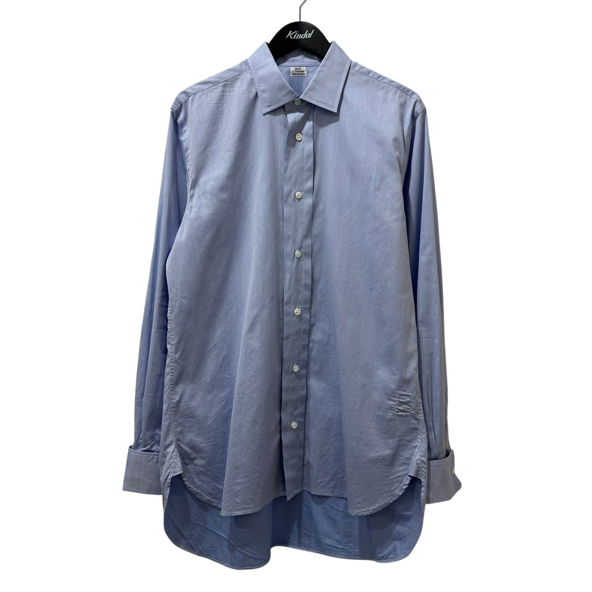 トップス salon c lundman Salon C．Lundman(ルンドマン) ロングスリーブシャツ ブルー サイズ S