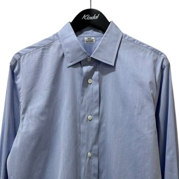 Salon C．Lundman(ルンドマン) ロングスリーブシャツ ブルー サイズ S