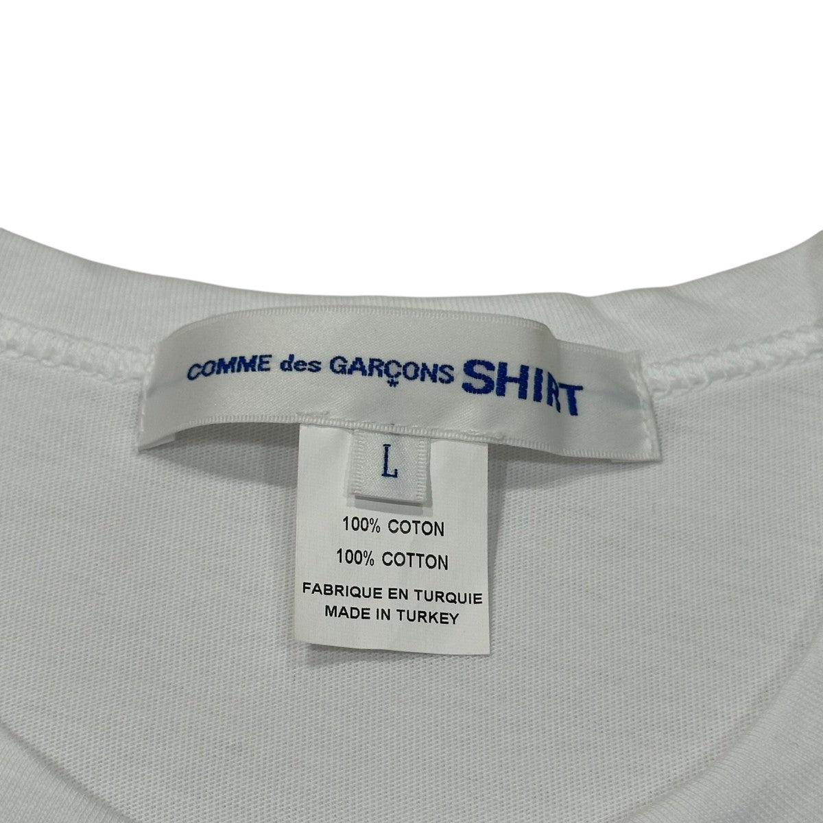 COMME des GARCONS SHIRT THERE IS LIGHT SOMEWHEREクルーネックＴシャツFZ-T100 古着・中古-6枚目のアイテム画像