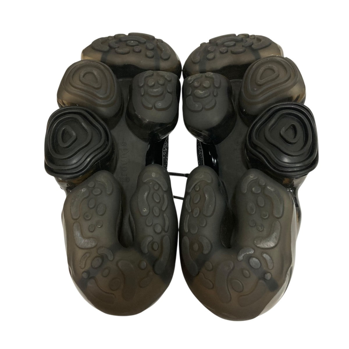 MOOPIE ブラック スニーカー 24 MOOPIE ブラック スニーカー 24 grounds MOOPIE BLACK WHITE