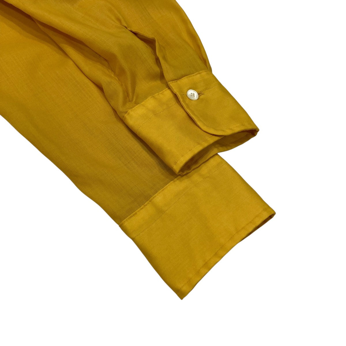 MATEE & SONS イエロー 長袖シャツ MAATEE＆SONS(マーティーアンドサンズ) 2025SS MusterWerk別注