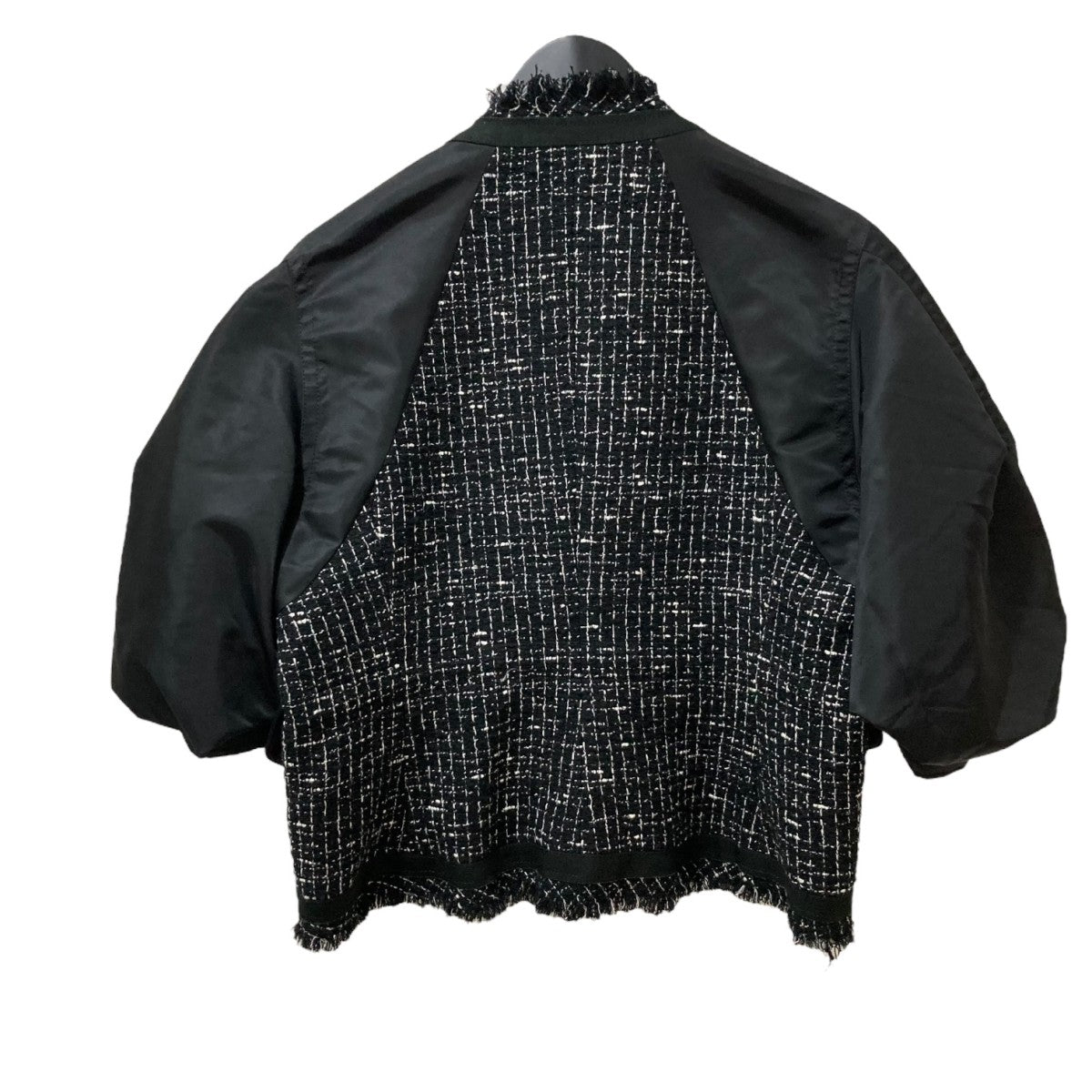 sacai(サカイ) ツイード 切替半袖ジャケット22-06085 22-06085