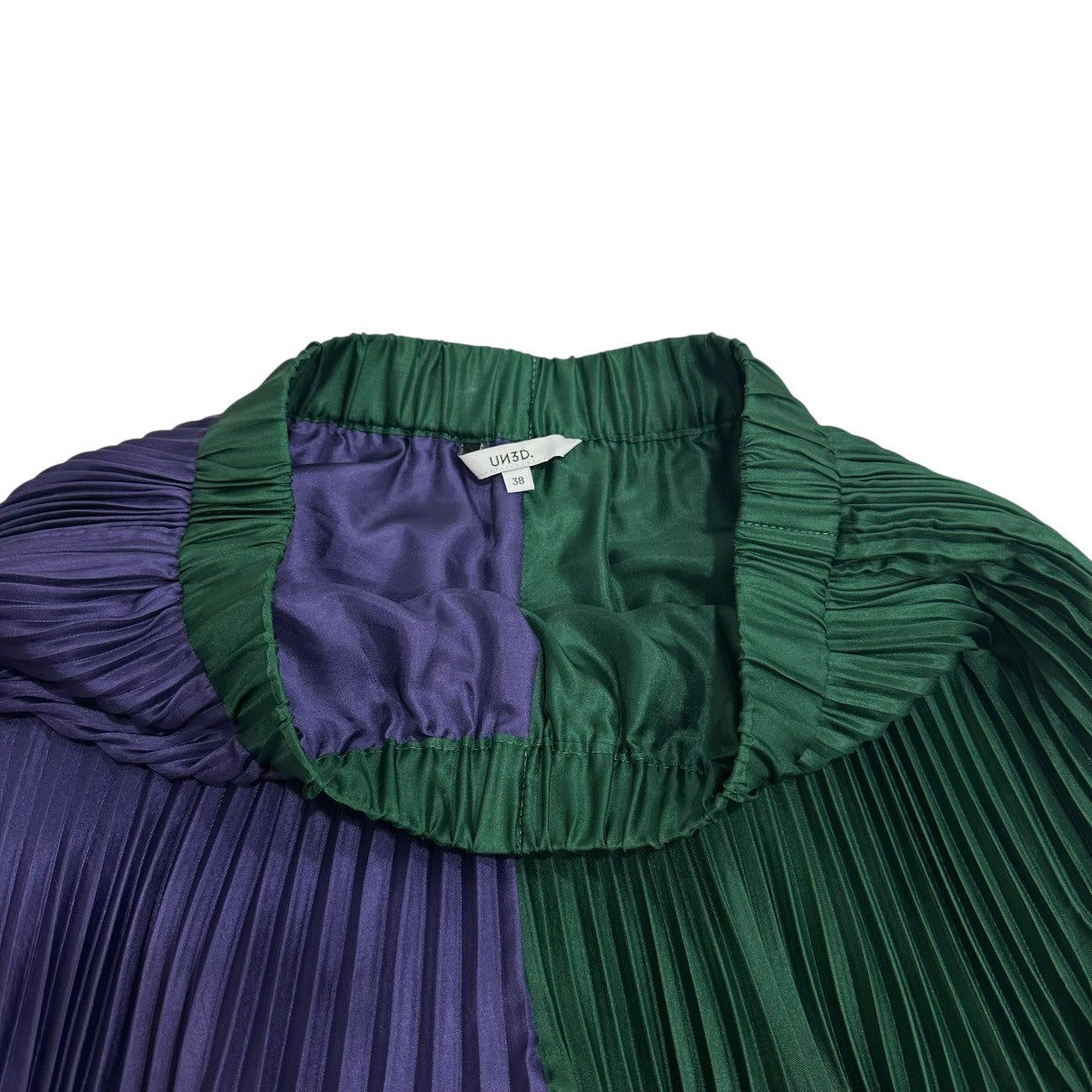 UN3D．(アンスリード) オリガミプリーツワイドパンツワイドパンツ