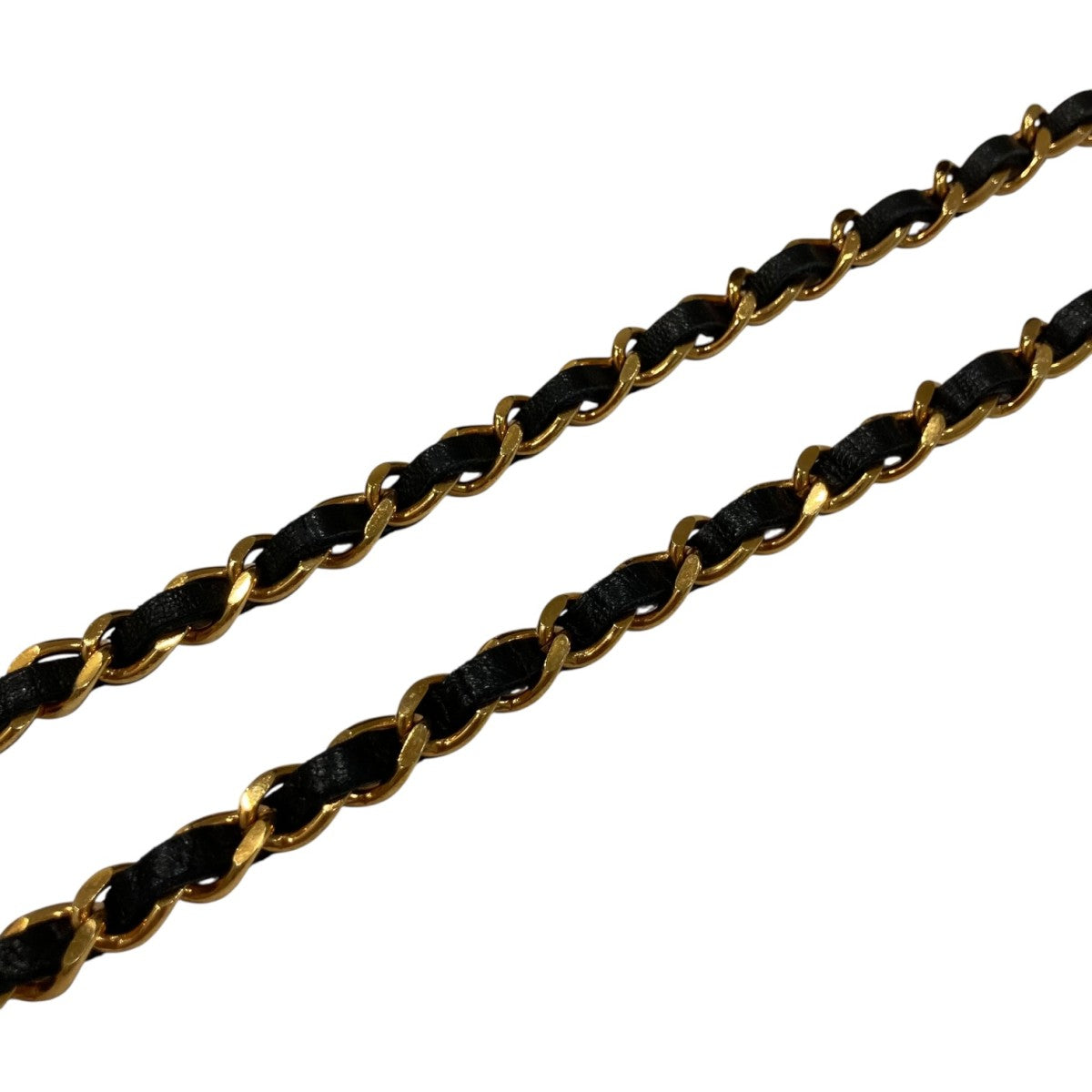 Chanel チェーンベルト 約120cm CHANEL(シャネル) チェーンベルト ブラック×ゴールド｜【公式