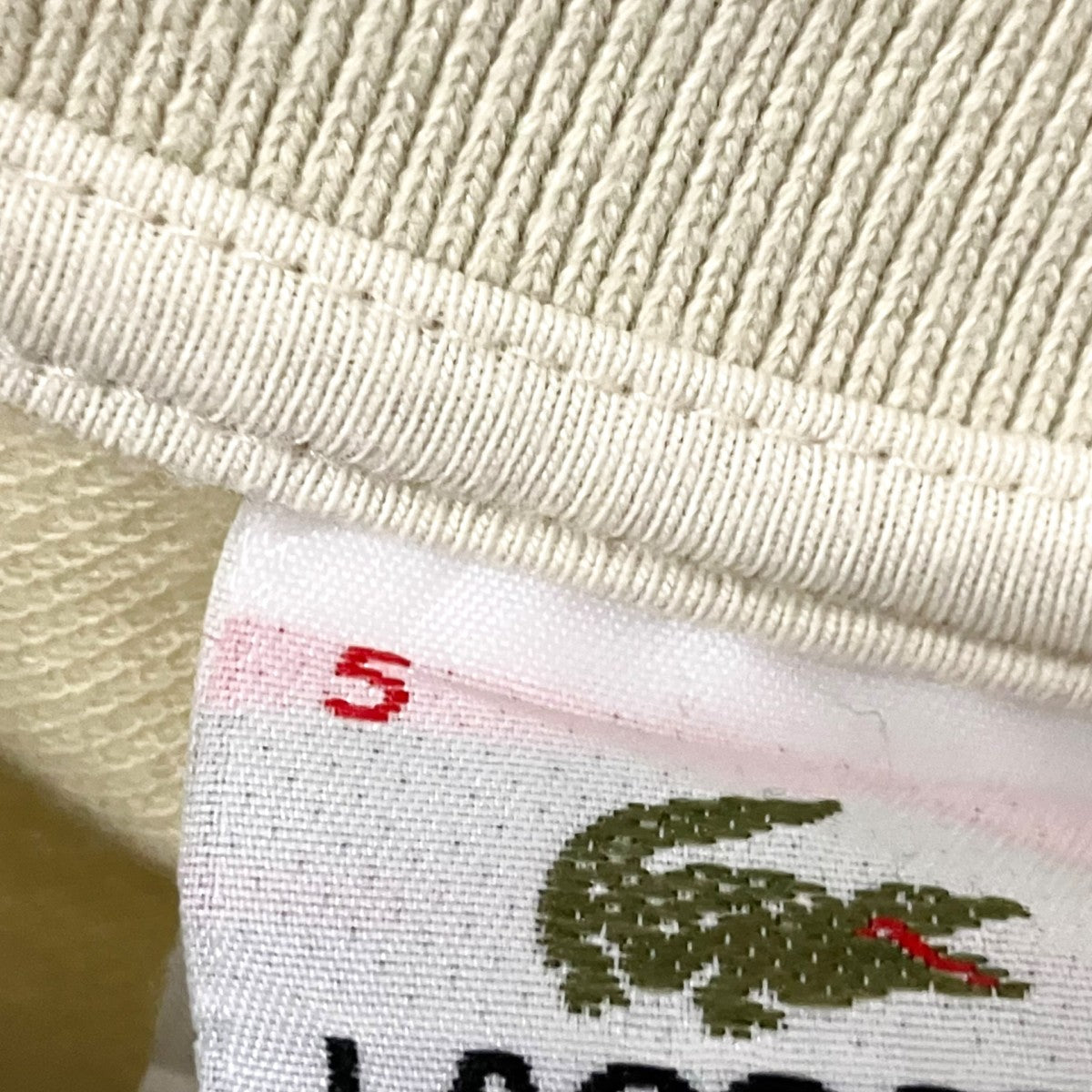 LACOSTE ポロシャツ 古着・中古-4枚目のアイテム画像