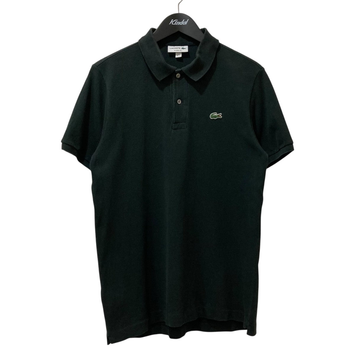 【日本製未使用品】ラコステ ブラック ポロシャツ FR3 US S LACOSTE(ラコステ) ポロシャツ ブラック サイズ FR 3｜【公式