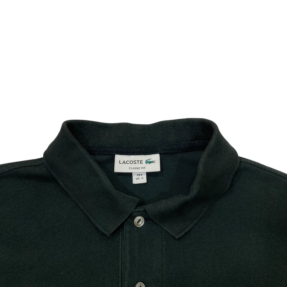 LACOSTE(ラコステ) ポロシャツ ブラック サイズ FR 3｜【公式