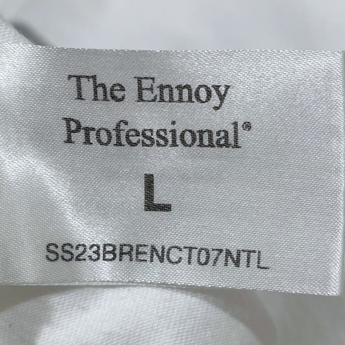 ENNOY ロゴプリントTシャツ Electric Logo GradationTシャツ エレクトリックロゴグラデーションTシャツ SS23BRENCT07NTL 古着・中古-9枚目のアイテム画像