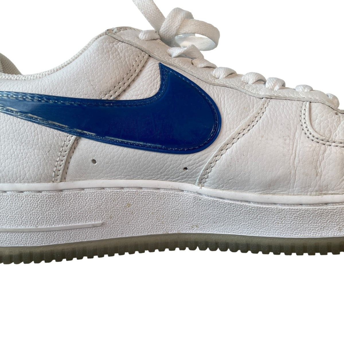 やっこ NIKE×KITH Air Force 1 Low White Rush Blue White Brilliant