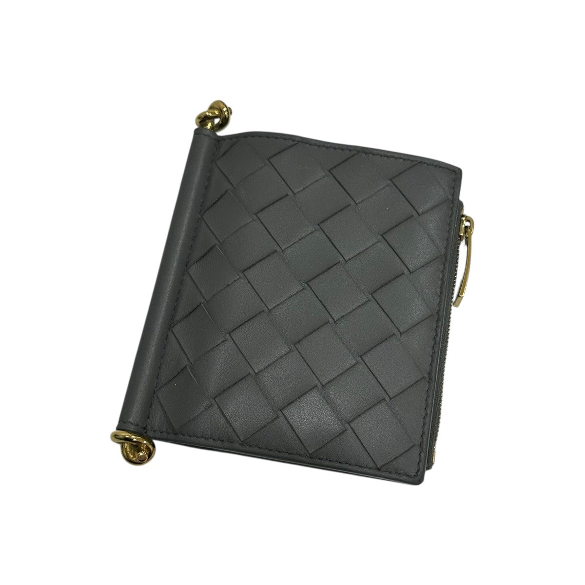 本日限定！BOTTEGA VENETA 二つ折り財布　ソルスティス エクリュソルスティス ミディアム 二つ折りウォレット| Bottega