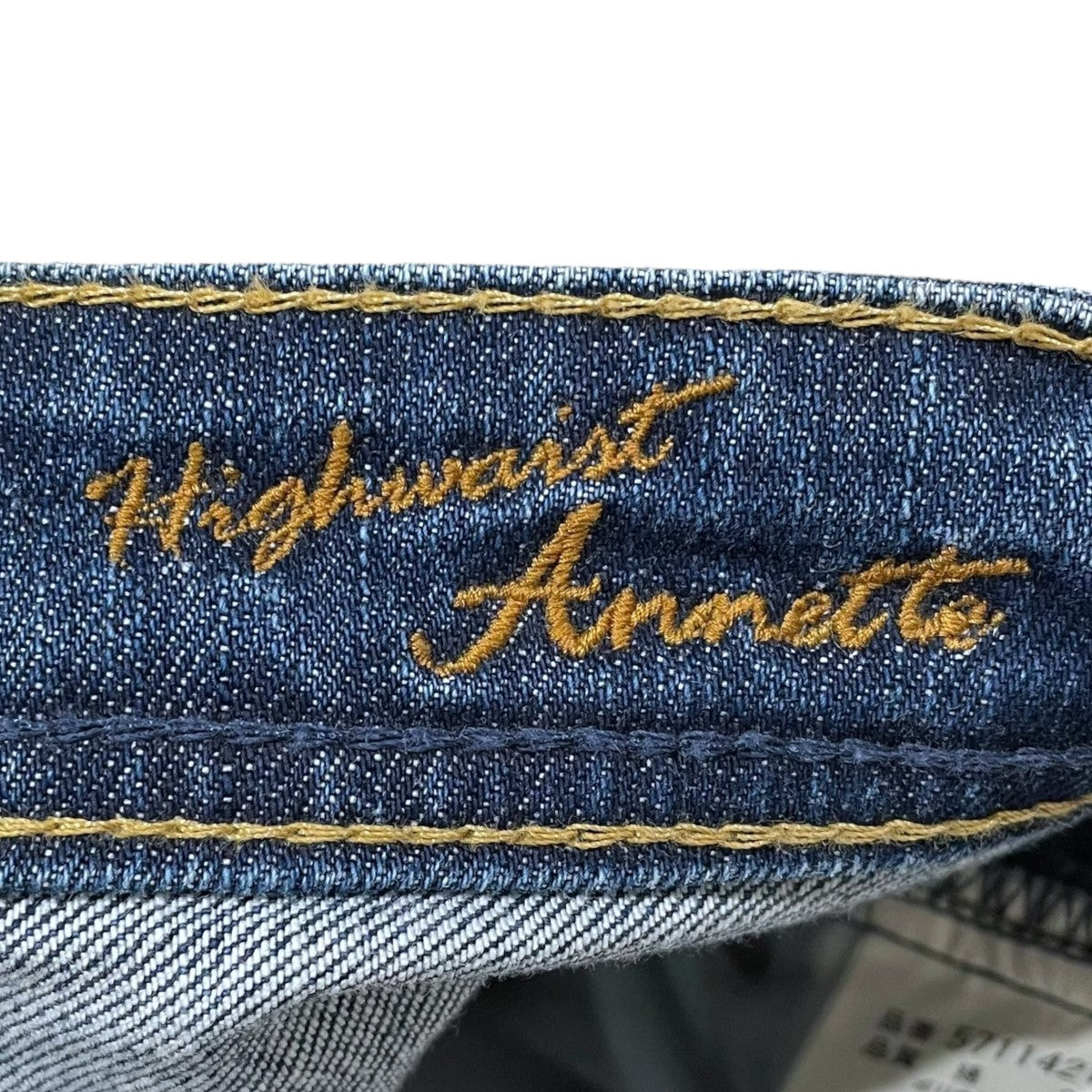 YANUK(ヤヌーク) デニムパンツ Highwaist Annette ハイウエスト