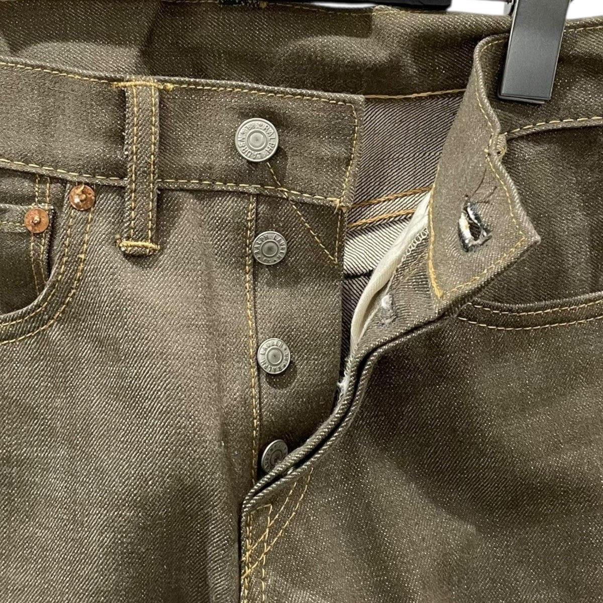 RRL(ダブルアールエル) パンツ SLIM FIT JAPAN WOVEN スリムフィット