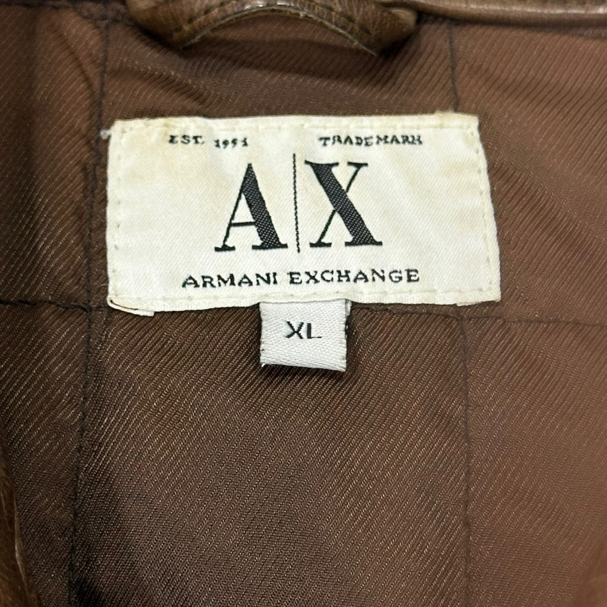 ARMANI EXCHANGE(アルマーニエクスチェンジ) レザージャケット