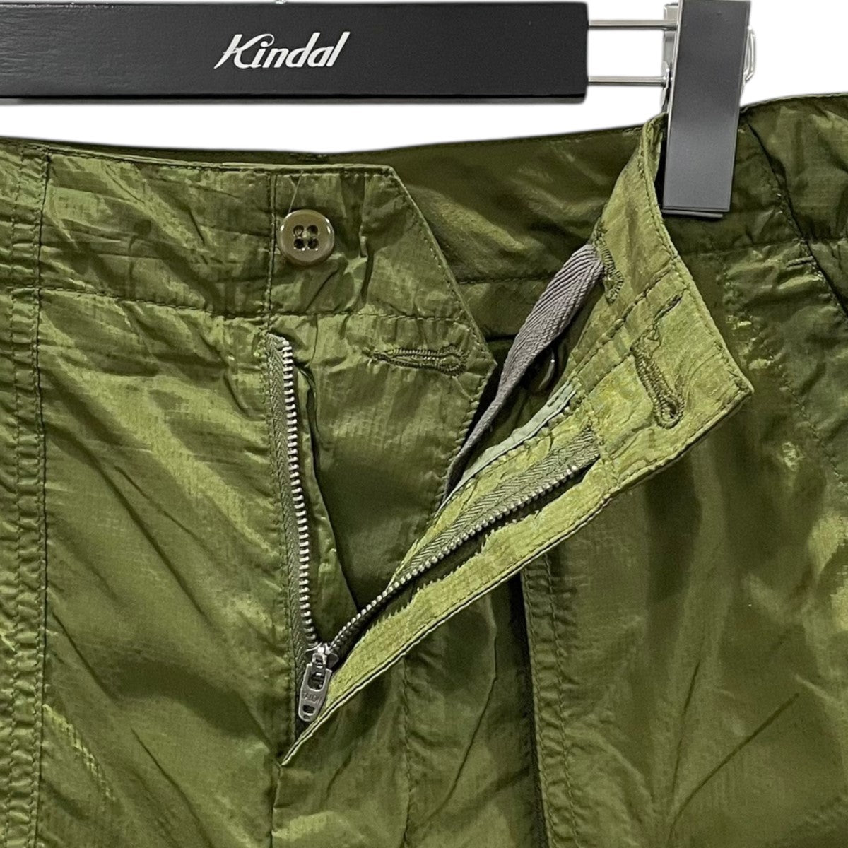 Engineered Garments エンジニアードガーメンツ アメリカ製 Fatigue Short - Nylon Micro Ripstop ファティーグショーツ ナイロンマイクロリップストップ S Olive ショートパンツ ボトムス【新古品】【中古】【Engineered Garments】 ENGINEERED GARMENTS,Nylon Micro Ripstop Fatigue Short． | andPheb