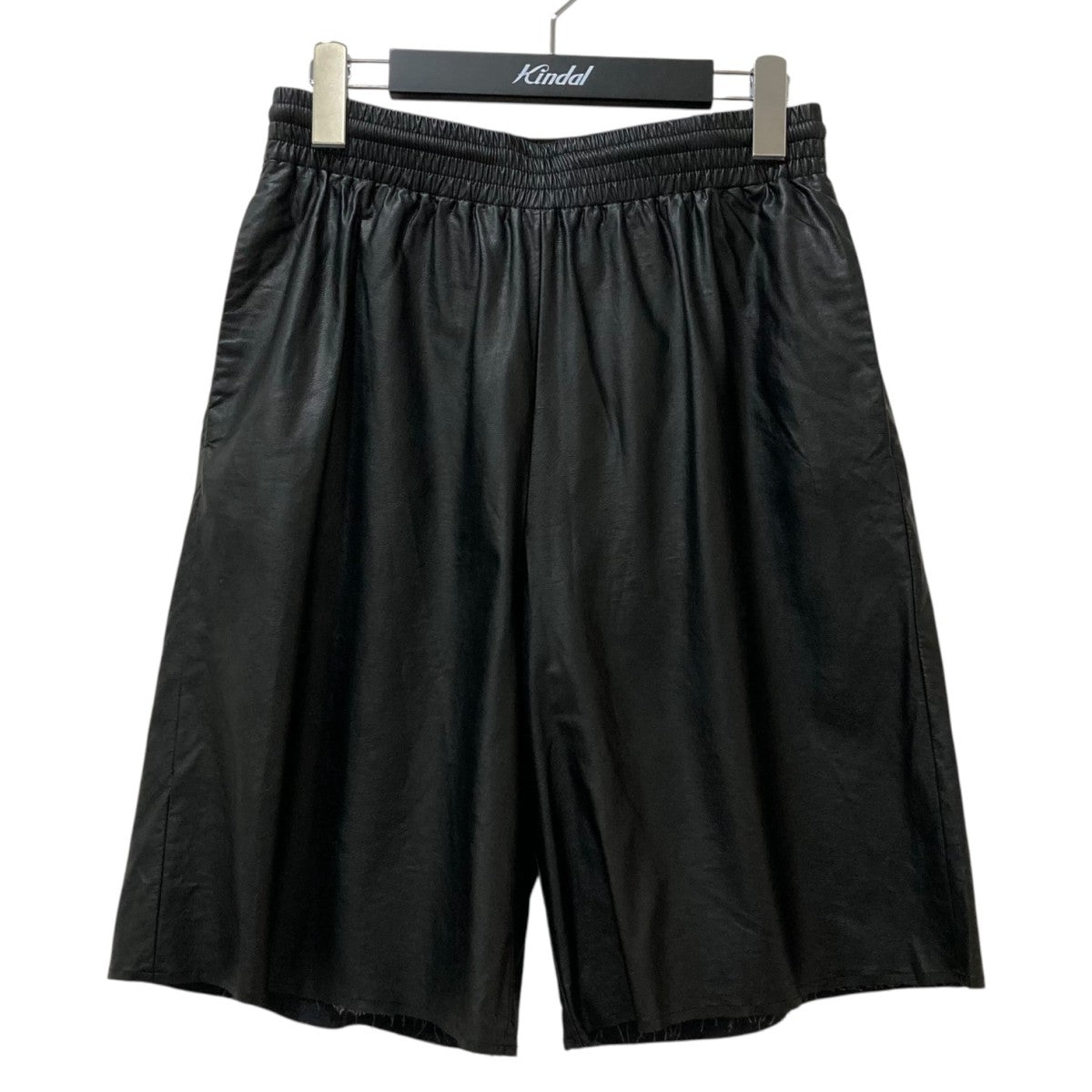 MM6 Maison Margiela フェイクレザー ハーフパンツ S52MU0072 古着・中古-1枚目のアイテム画像