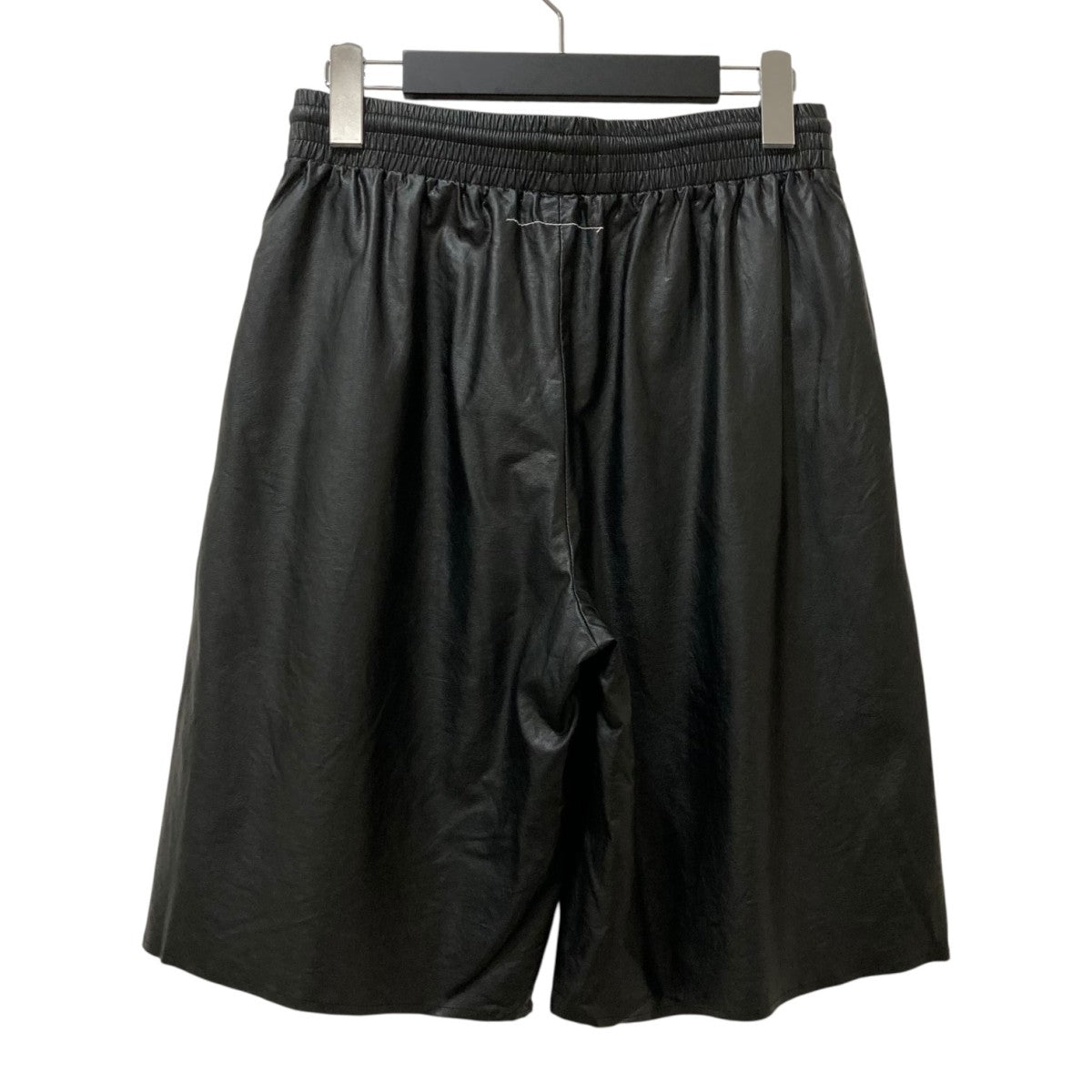 MM6 Maison Margiela フェイクレザー ハーフパンツ S52MU0072 古着・中古-2枚目のアイテム画像