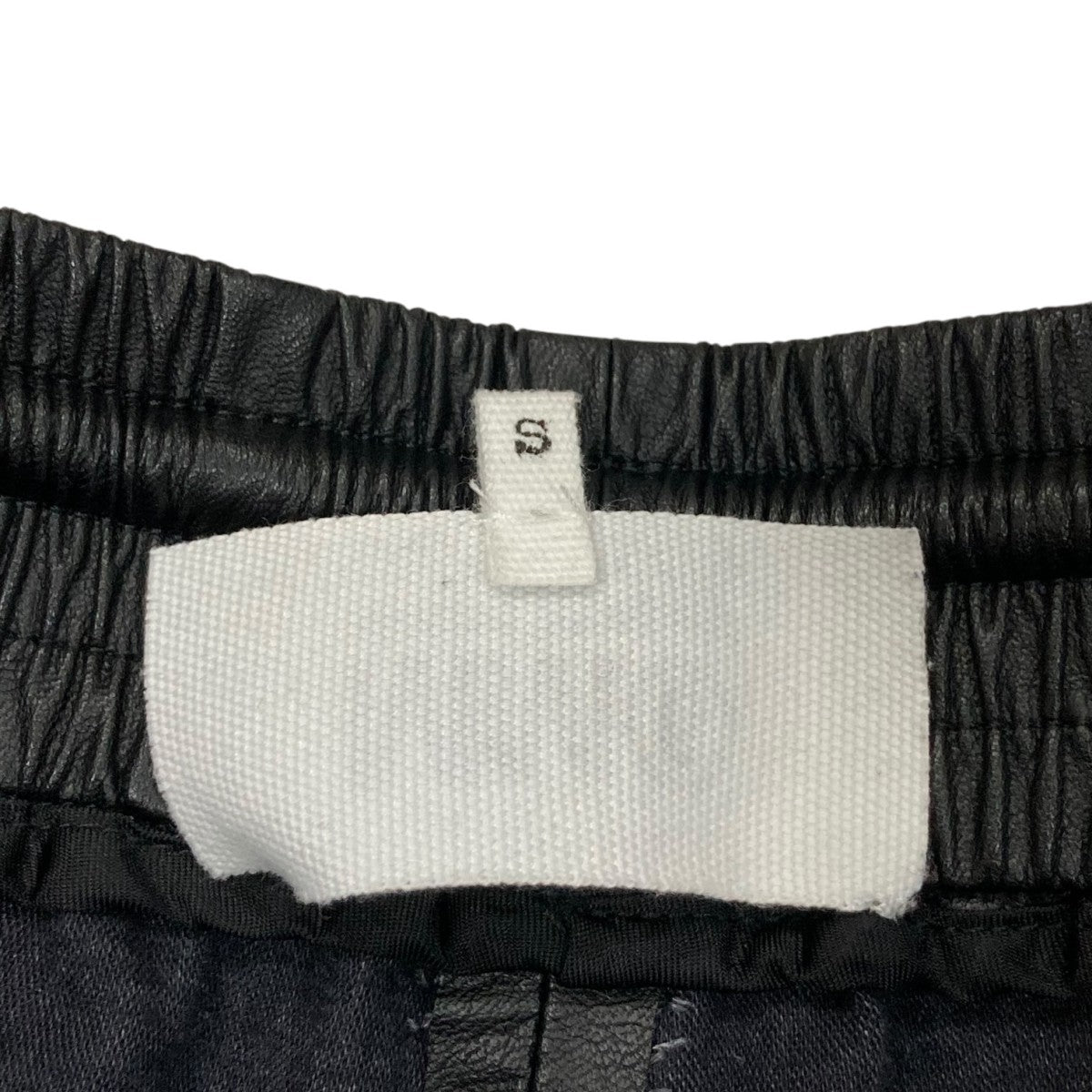 MM6 Maison Margiela フェイクレザー ハーフパンツ S52MU0072 古着・中古-6枚目のアイテム画像