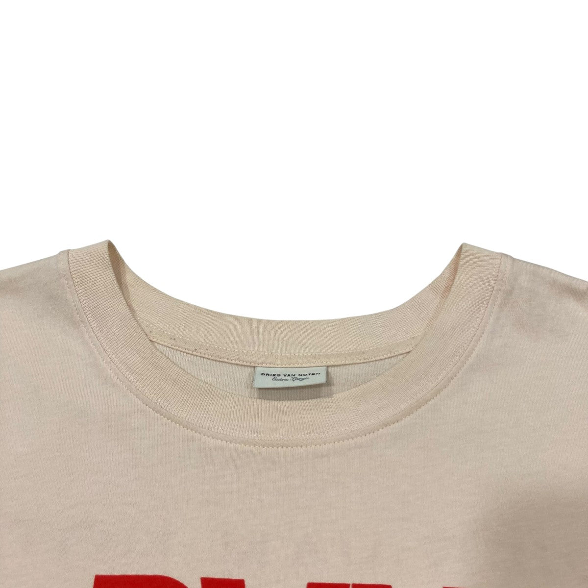 【DRIES VAN NOTEN】アーカイブプリントTシャツ 関税 送料込 Dries Van Noten: ネイビー Archive Print Tシャツ | SSENSE 日本