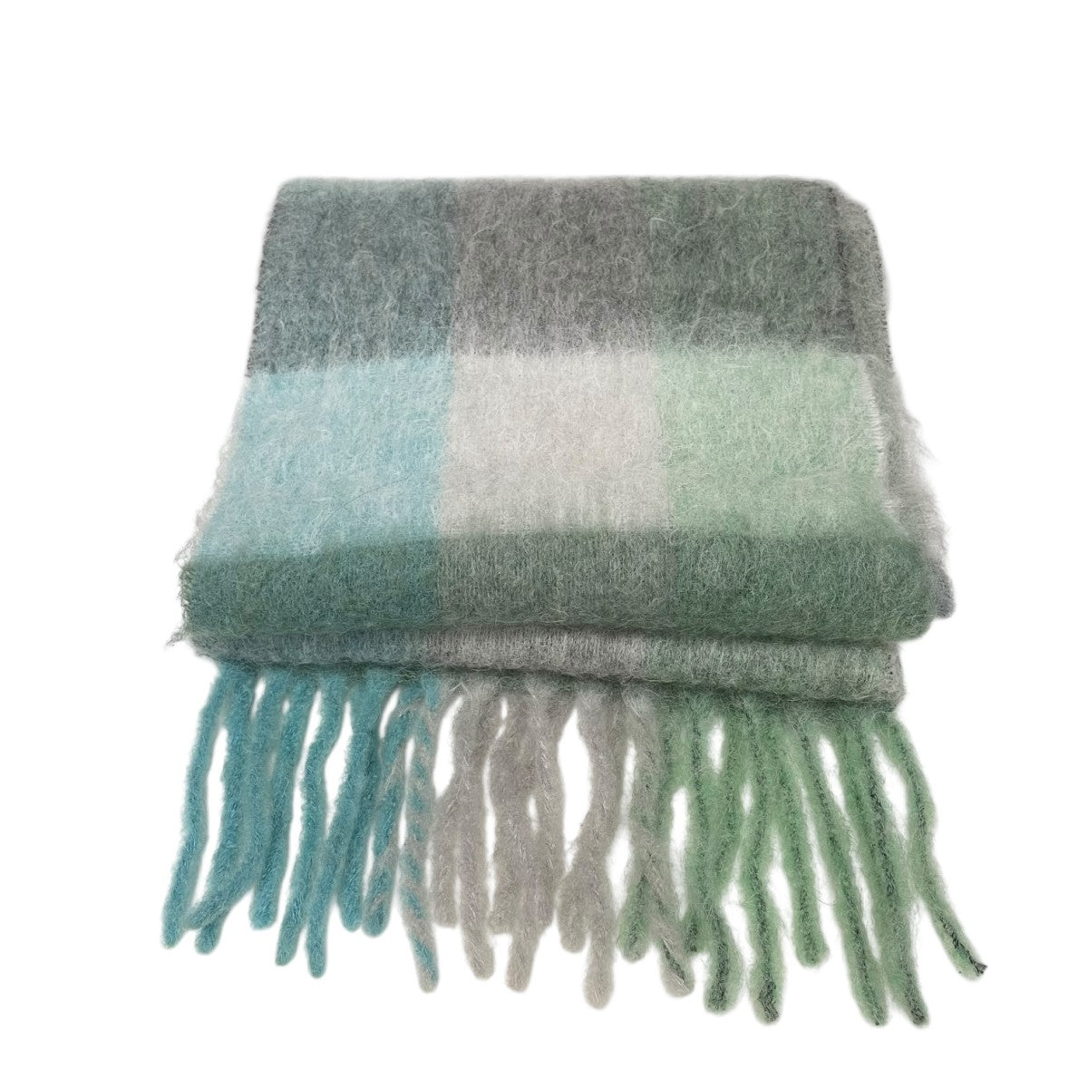 ACNE STUDIOS(アクネストゥディオズ) モヘアチェック マフラーCA0084