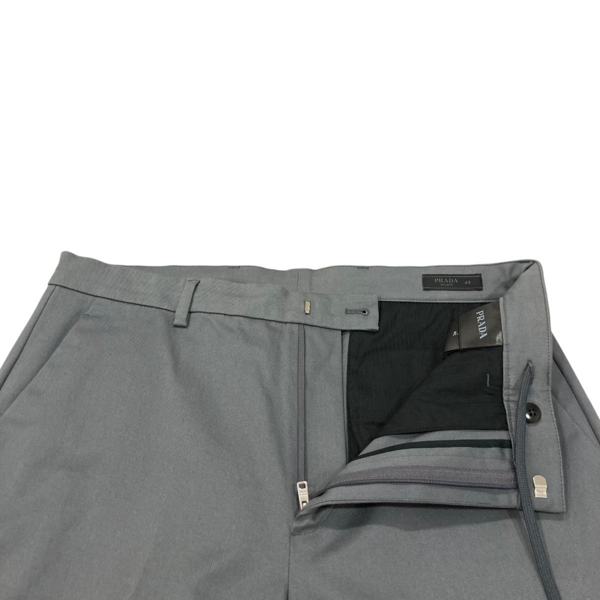 PRADA グレーパンツ 48 PRADA プラダ パンツ（その他） 48(L位) グレー