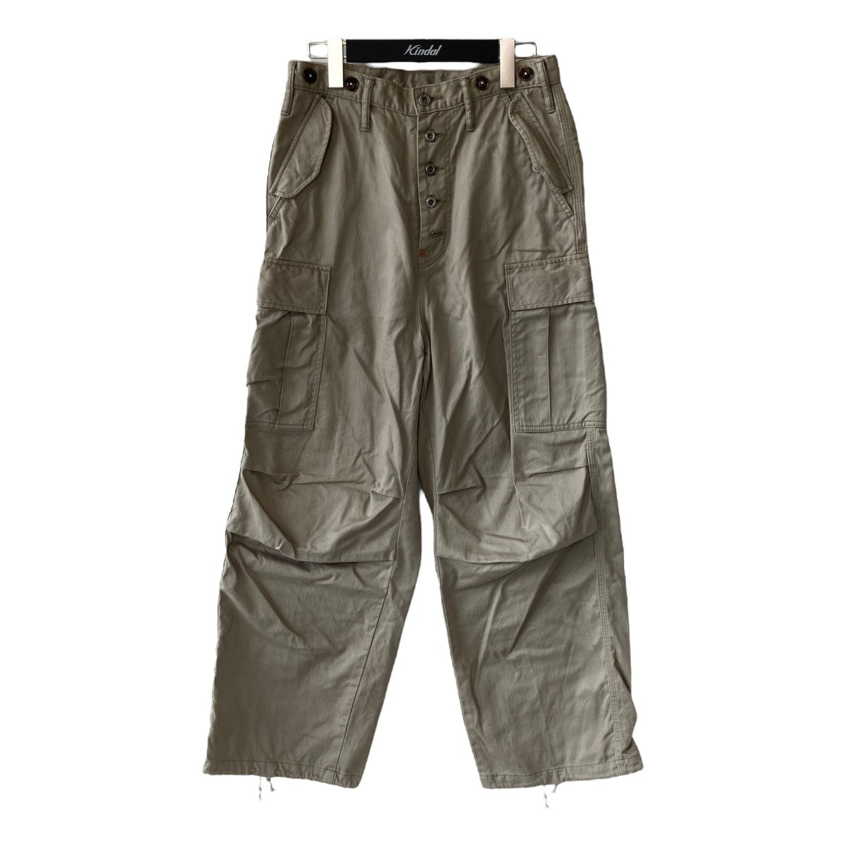 け*ー様 2022SS HERRINGBONE ARMY CARGO PANTS け*ー様 2022SS HERRINGBONE ARMY CARGO PANTS Sugarhill's