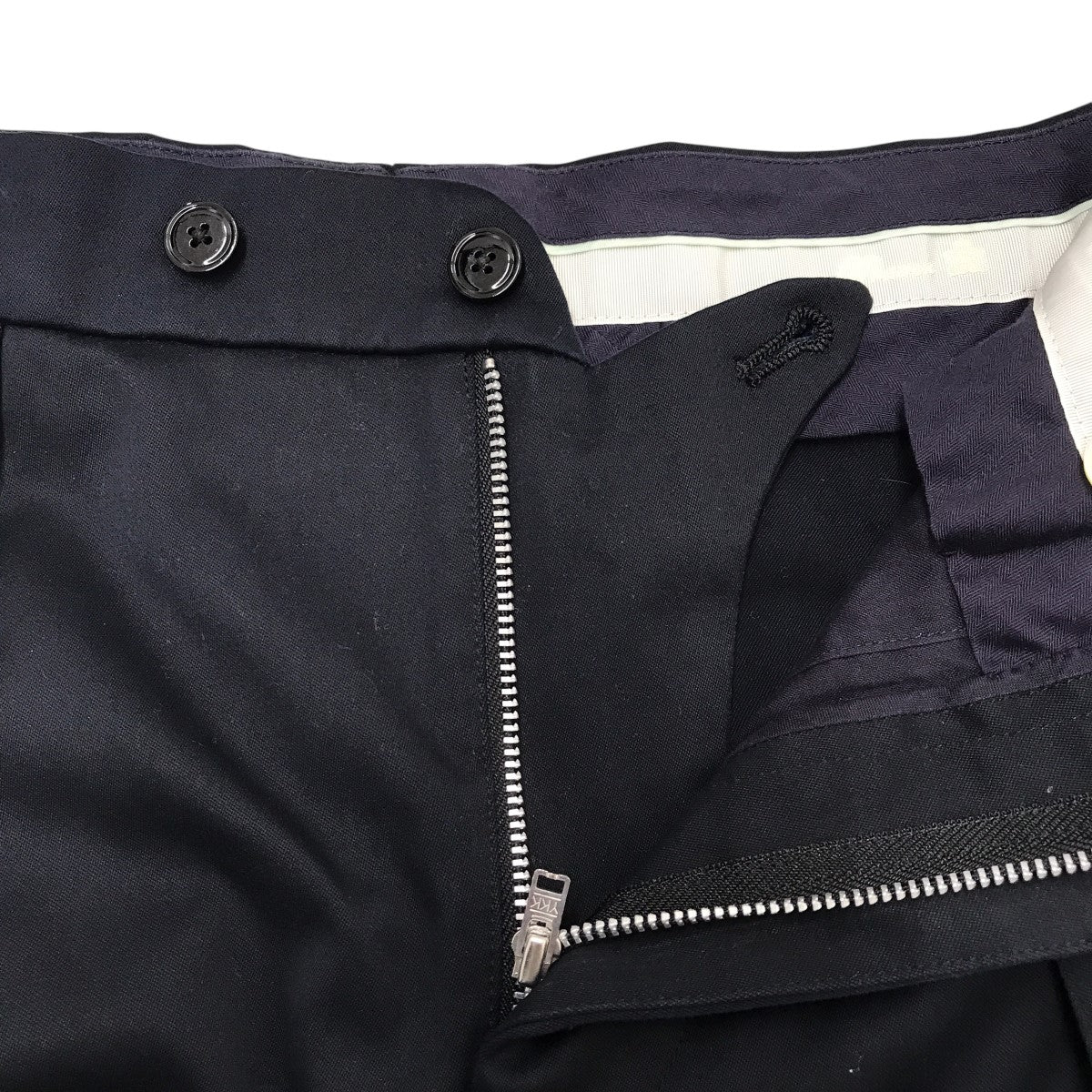 Drawer ドゥロワー　パンツ　スラックスパンツ（新品・未使用品） DRAWER Drawer ドゥロワー ウール ロングパンツ スラックス