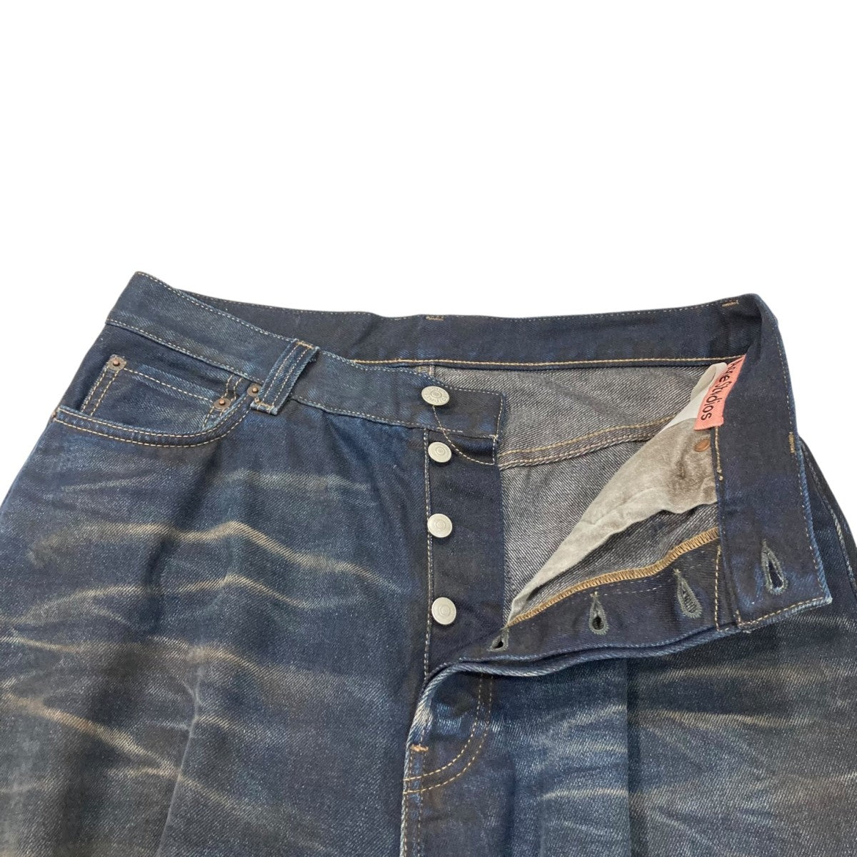 パンツ acnestudios 2021m darkside 28/32 Acne Studios - Regular fit jeans - 2021M - Dark Blue
