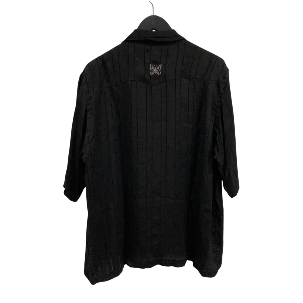Needles チャイナシャツ カバーオール ブラック XS Needles チャイナシャツ カバーオール ブラック XS Needles