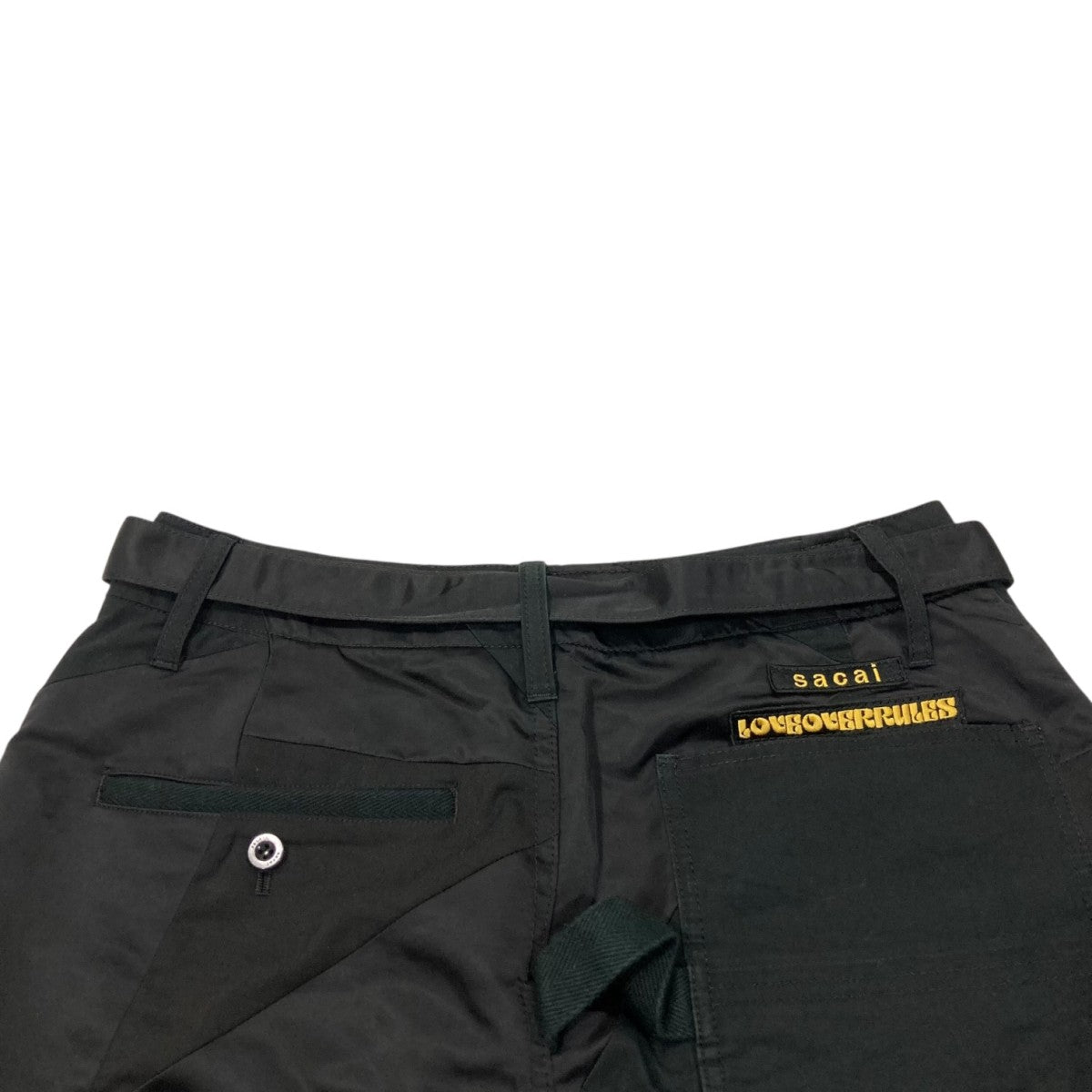 sacai 新品 21ss 切替 ハーフパンツ サカイ コレクション ドッキング sacai - sacai 新品 21ss 切替 ハーフパンツ サカイ