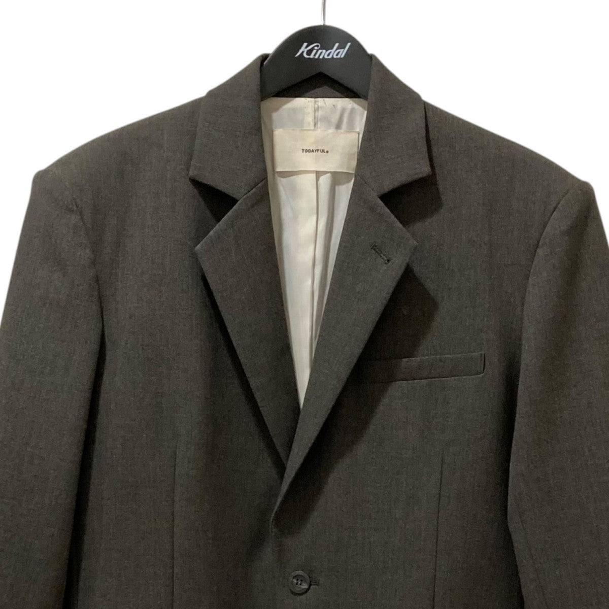 TODAYFUL Heather Over Jacket チャコールグレー 36 楽天市場】【予約】TODAYFUL トゥデイフル Heather Over Jacket