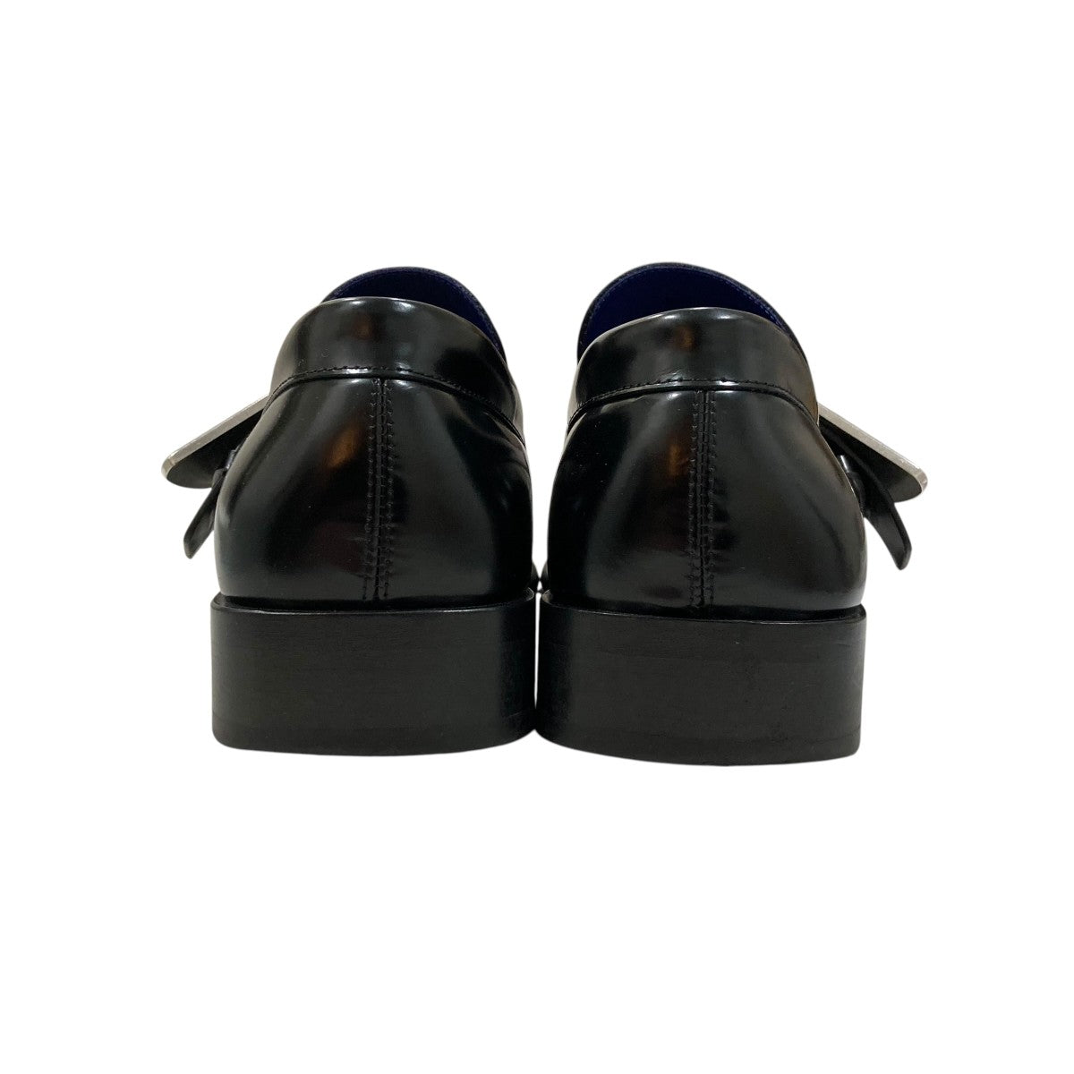 BURBERRY Equestrian Knight Shield Loafersスクエアトゥローファー4500727372 古着・中古-4枚目のアイテム画像