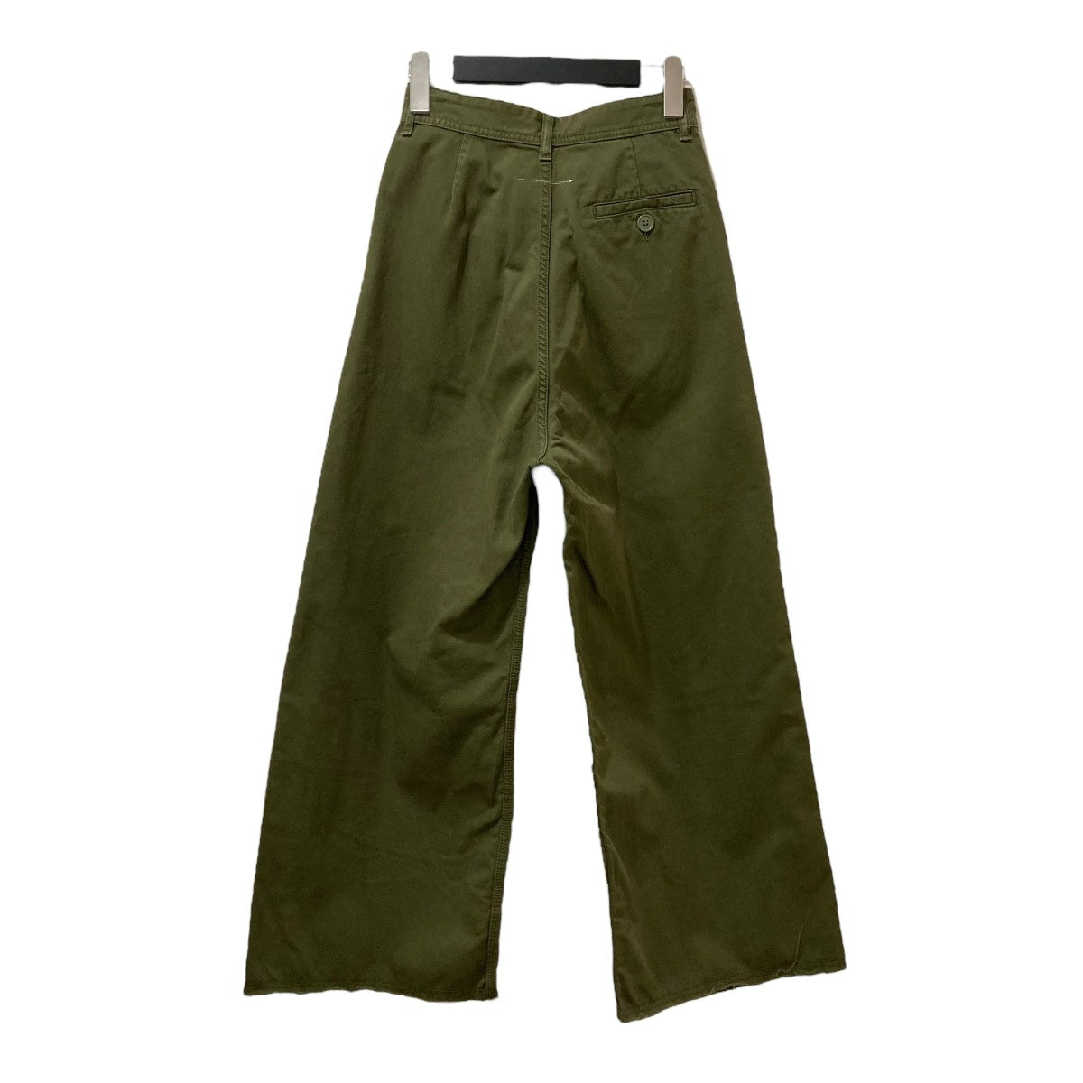 美品　メゾンマルジェラ　19SS チノパン　カーキ メゾン マルジェラ MAISON MARGIELA MAISON MARGIELA ワイド
