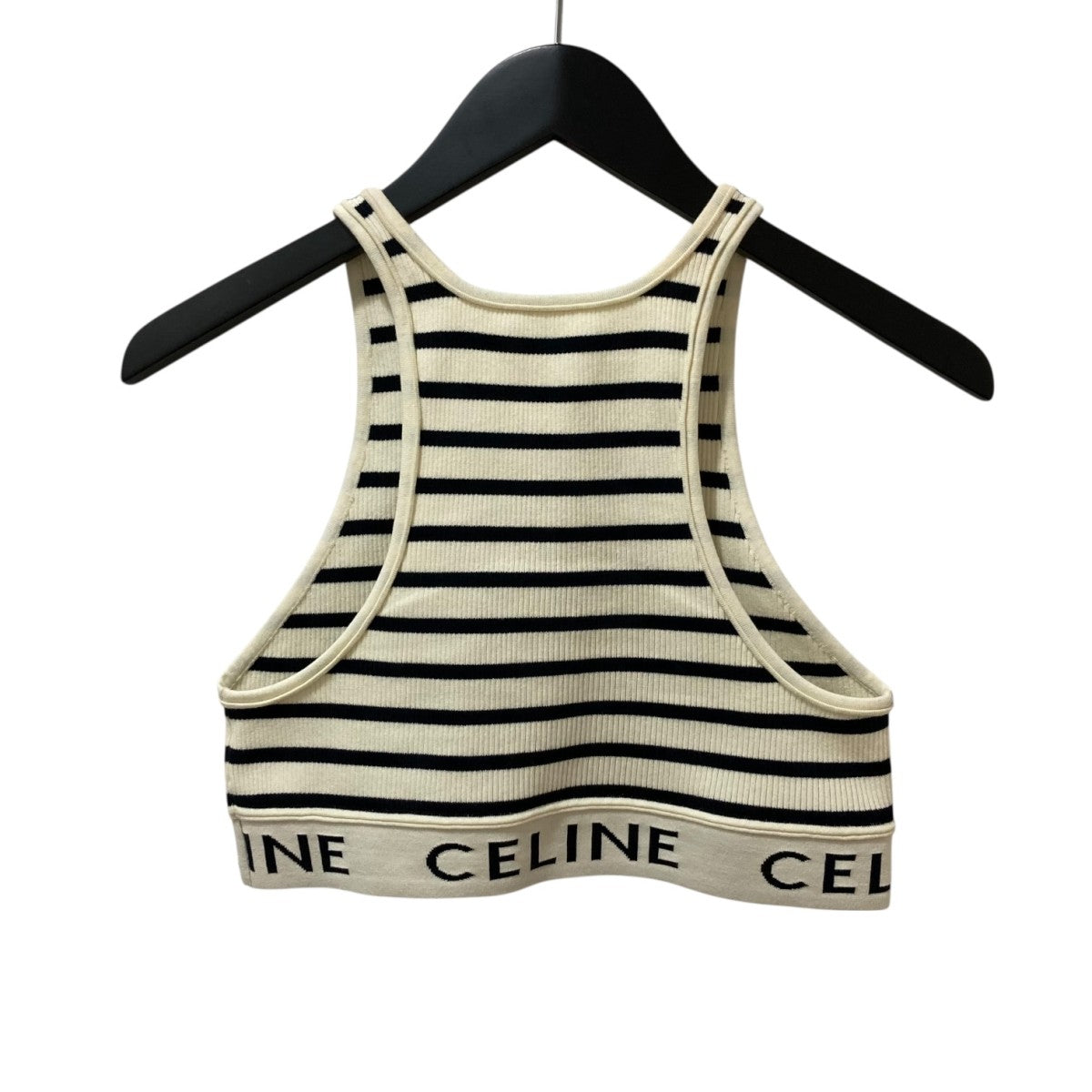 【美品】CELINE セリーヌ ニットポロ レディース ショート丈 半袖 CELINE(セリーヌ) ポロシャツ(レディース) - 海外通販のBUYMA