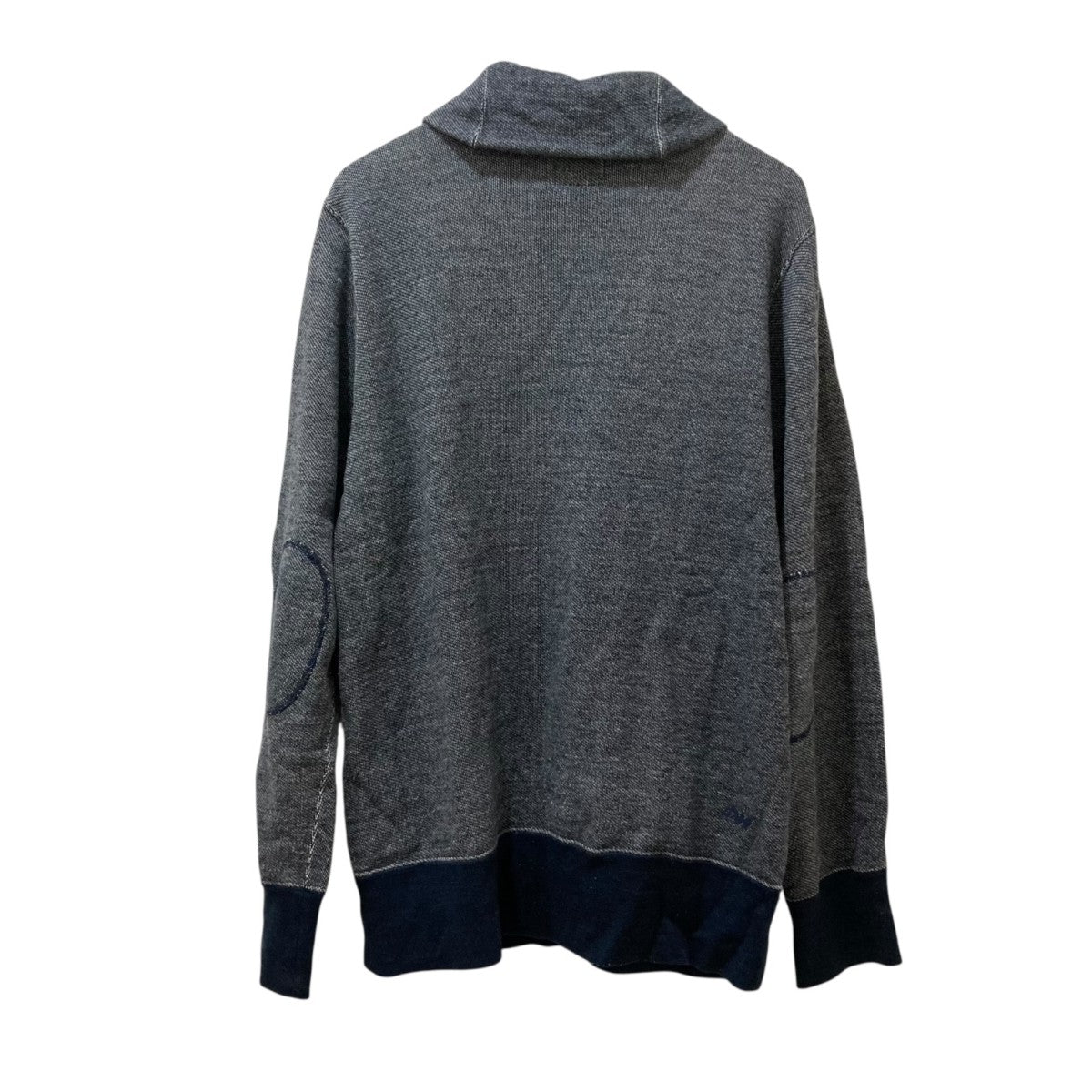 ループウィラー ショールカラーカーディガン インディゴネイビー M 受注会限定 ループウィラー ショールカラーカーディガン インディゴネイビー