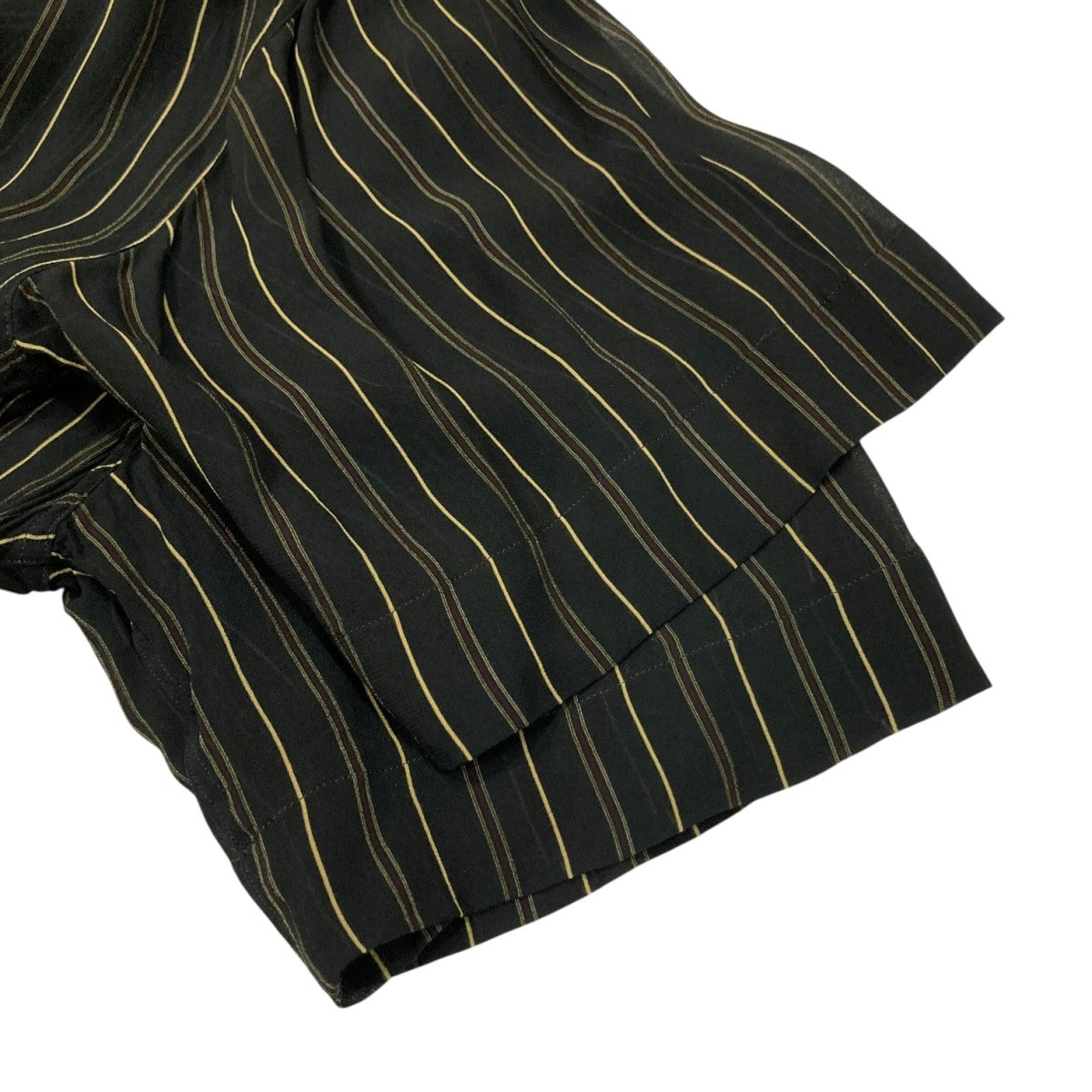DRIES VAN NOTEN(ドリスヴァンノッテン) ストライプ 半袖シャツ