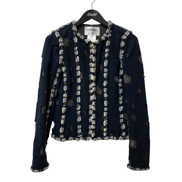 CHANEL(シャネル) メッシュジップジャケットP41085W04886 P41085W04886