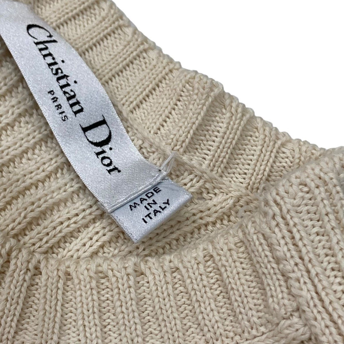 Christian Dior(クリスチャンディオール) ボーダークルーネック